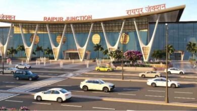 08 7 रायपुर- दुर्ग स्टेशनों का पुनर्विकास और अमृत भारत स्टेशन योजना के तहत रेलवे स्टेशन का हो रहा कायाकल्प