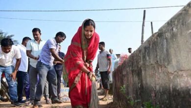 09 3 सिलफिली में आयोजित स्वच्छता कार्यक्रम में शामिल हुई मंत्री लक्ष्मी राजवाड़े