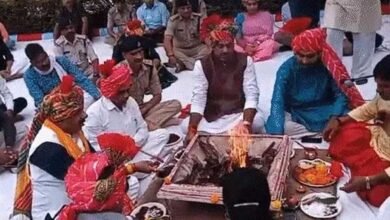 12A 35 राजधनी भोपाल में डिप्टी सीएम देवड़ा ने किया शस्त्र पूजन