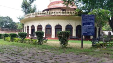 24A 74 गोलघर में लगे तड़ित चालक से केबल चोरी जाने का मामला सामने आया, सुरक्षा की खुली पोल