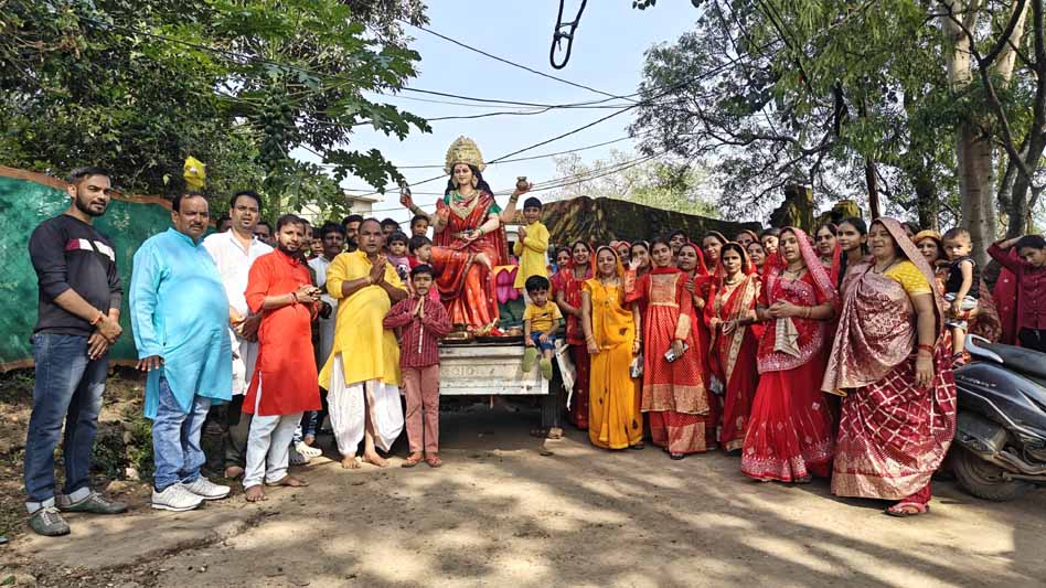 4A 21 मंडला में आकर्षक का केंद्र बनी 51 शक्तिपीठ की स्थापना