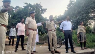 8A 78 कलेक्टर ने पॉलिटेक्निक कॉलेज में रावण दहन स्थल का किया निरीक्षण