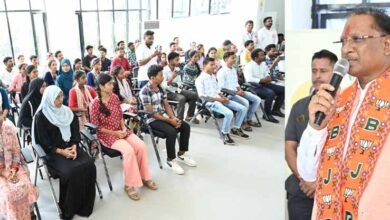 CM3 2 युवा संवाद कार्यक्रम में शामिल हुए मुख्यमंत्री विष्णु देव साय