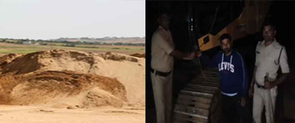 छत्तीसगढ़-गरियाबंद के रेत घाट में माफिया पर शिकंजा, खनिज अमले ने टार्च की रोशनी से ढूंढे दो चेन माउंटेन 1 Chhattisgarh 14 1 19 छत्तीसगढ़-गरियाबंद के रेत घाट में माफिया पर शिकंजा, खनिज अमले ने टार्च की रोशनी से ढूंढे दो चेन माउंटेन