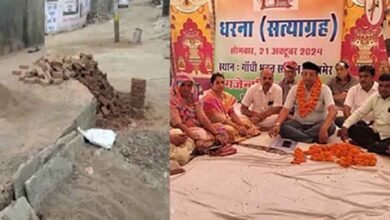 Rajasathan 05 1 राजस्थान-अजमेर में धरने पर बैठे पार्षद, सरकारी जमीन पर अवैध कब्जा नहीं हटाने पर जाता रहे विरोध