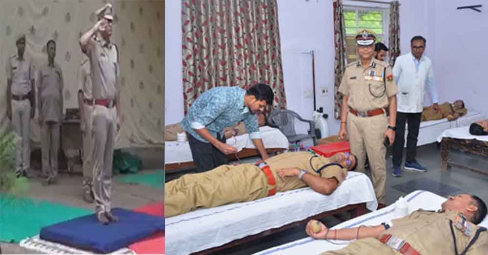 राजस्थान-सिरोही में मनाया पुलिस शहीद दिवस का आयोजन, पुलिस कर्मियों ने किया स्वैच्छिक रक्तदान 1 Rajasthan 12 1 राजस्थान-सिरोही में मनाया पुलिस शहीद दिवस का आयोजन, पुलिस कर्मियों ने किया स्वैच्छिक रक्तदान