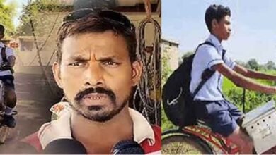 chhattisgarh 05 1 3 छत्तीसगढ़-बालोद में स्कूल जाने के लिए कबाड़ से बनाई ई-बाइक, जुगाड़ी बेटा बना वायरल बॉय