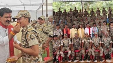 chhattisgarh 11 1 6 छत्तीसगढ़-दंतेवाड़ा में जांबाज जवानों से रूबरू हुए उपमुख्यमंत्री, माओवादियों से लोहा लेने पर बढ़ाया हौसला