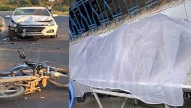 chhattisgarh 13 1 4 छत्तीसगढ़-जांजगीर चांपा में तेज रफ्तार कार ने मारी जोरदार टक्कर, बाइक सवार की मौत