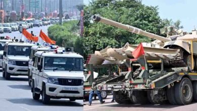 chhattisgarh 14 1 2 छत्तीसगढ़-रायपुर में सशस्त्र सैन्य समारोह में पहुंचा सेना का भीष्म टी-90 टैंक, रैली निकालकर किया स्वागत