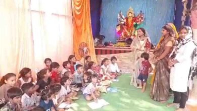 chhattisgarh 15 1 7 छत्तीसगढ़-बिलासपुर में गरीब बच्चों को पढ़ाएगी महिला दुर्गोत्सव समिति, युवाओं को कर रही नशे से भी दूर