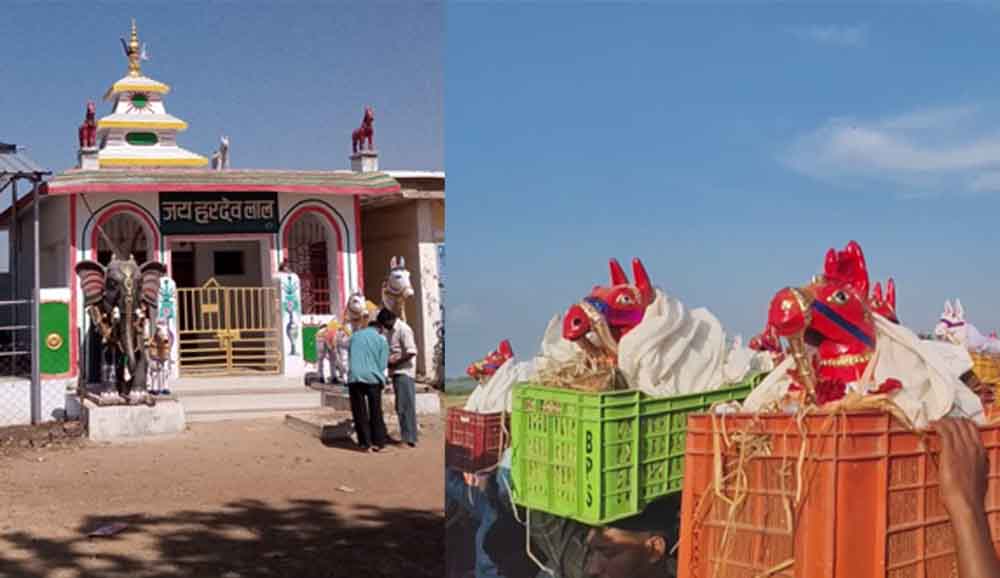 छत्तीसगढ़-बालोद में बाबा हरदेव का अनोखा मंदिर, मुराद पूरी होने पर चढ़ाते हैं मिट्टी और सीमेंट के घोड़े 1 chhattisgarh 16 1 12 छत्तीसगढ़-बालोद में बाबा हरदेव का अनोखा मंदिर, मुराद पूरी होने पर चढ़ाते हैं मिट्टी और सीमेंट के घोड़े
