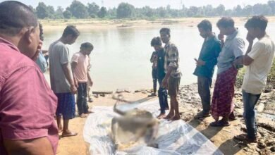 fising चेकडैम में डूबे मछुआरे की लाश तीन दिन बाद हुई बरामद