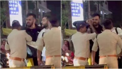 prabal सड़क पर टक्कर लगने के बाद हुआ विवाद, मंत्री के बेटे ने पुलिस से की झूमाझटकी, वीडियो वायरल