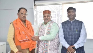 sai 6 मुख्यमंत्री साय से बिहार के वन एवं सहकारिता मंत्री डॉ प्रेम कुमार ने की सौजन्य मुलाकात