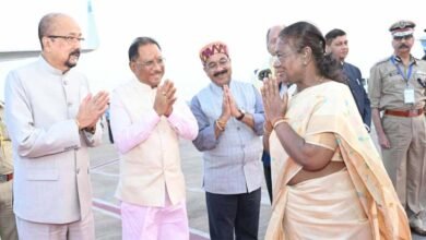 vidhai राष्ट्रपति द्रौपदी मुर्मु को एयरपोर्ट पर राज्यपाल डेका और CM साय समेत वरिष्ठ नेताओं नेदी विदाई