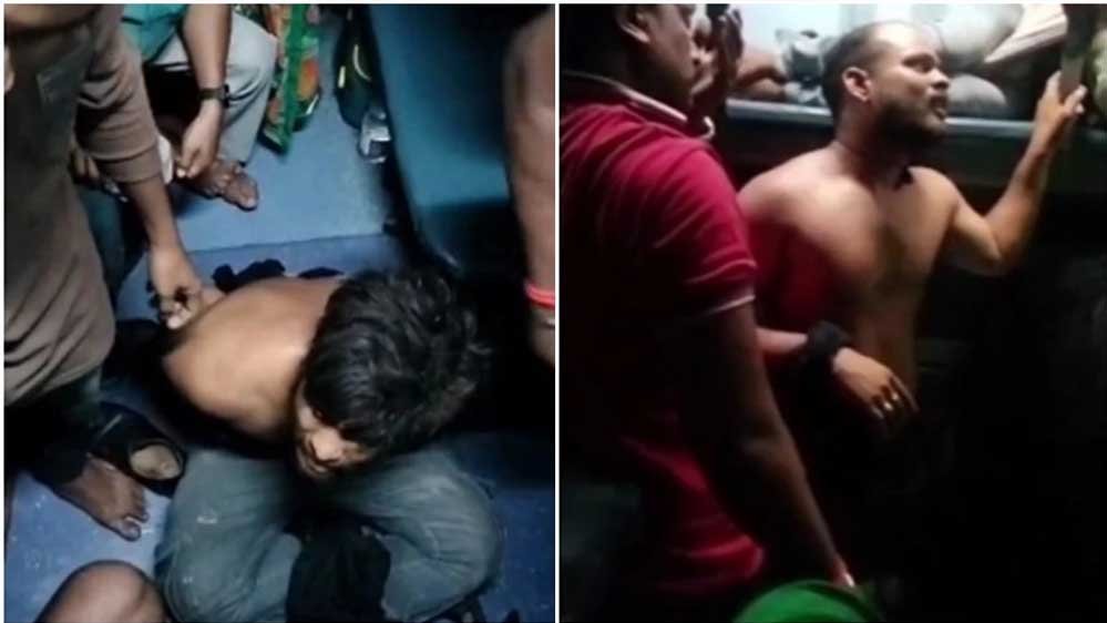 चलती गाड़ी में बदमाश ने एक यात्री को चाकू मारा और उसकी मां के गले से मंगलसूत्र झपटकर भागा 1 14A 62 चलती गाड़ी में बदमाश ने एक यात्री को चाकू मारा और उसकी मां के गले से मंगलसूत्र झपटकर भागा