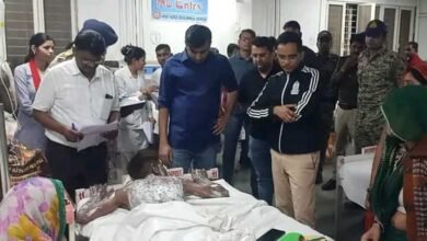 18A 7 कलेक्टर एवं एसपी ने अस्पताल पहुंचकर सिलेंडर फटने से घायल लोगों के बेहतर उपचार के दिए निर्देश