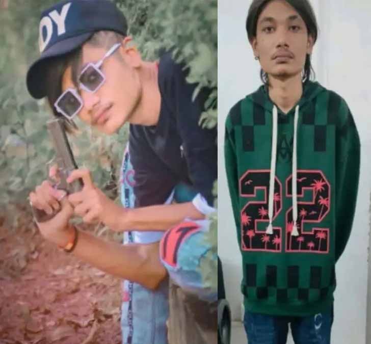 नकली पिस्तौल हाथ में लेकर डाली तस्वीरें, गिरफ्तार 1 22 4 नकली पिस्तौल हाथ में लेकर डाली तस्वीरें, गिरफ्तार