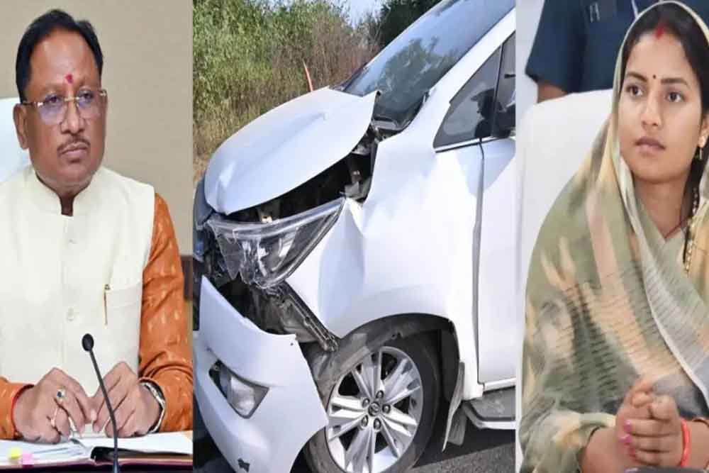 छत्तीसगढ़-अंबिकापुर में मंत्री लक्ष्मी के काफिले के वाहन आपस में टकराए, सुरक्षित हैं मंत्री 1 Chhattisgarh 09 1 19 छत्तीसगढ़-अंबिकापुर में मंत्री लक्ष्मी के काफिले के वाहन आपस में टकराए, सुरक्षित हैं मंत्री
