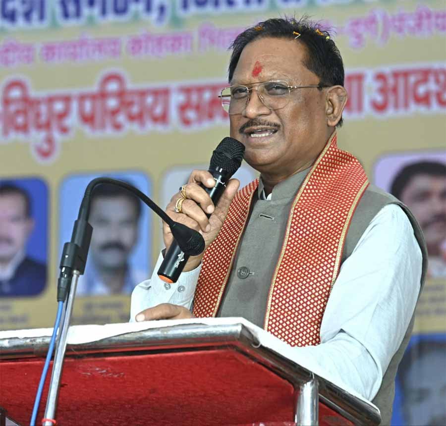 Cm sai1 संगठित समाज ही विकसित समाज की पहचान: मुख्यमंत्री विष्णु देव साय