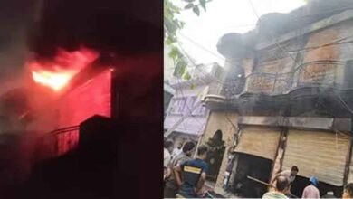 Rajasthan 08 1 1 राजस्थान-भरतपुर के दो मंजिला कपड़ा शोरूम में शॉर्ट सर्किट से लगी भीषण आग, कपड़े का करोड़ों का नुकसान