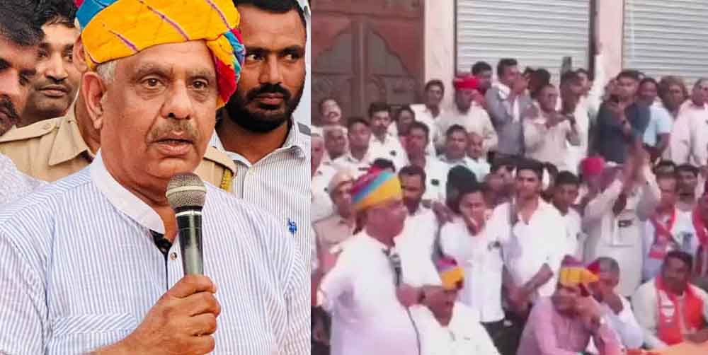 राजस्थान-नागौर में चिकित्सा मंत्री गजेंद्र सिंह का एलान, 'खींवसर में हारे तो सिर और मूंछें मुंडवा लूंगा' 1 Rajasthan 08 1 8 राजस्थान-नागौर में चिकित्सा मंत्री गजेंद्र सिंह का एलान, 'खींवसर में हारे तो सिर और मूंछें मुंडवा लूंगा'