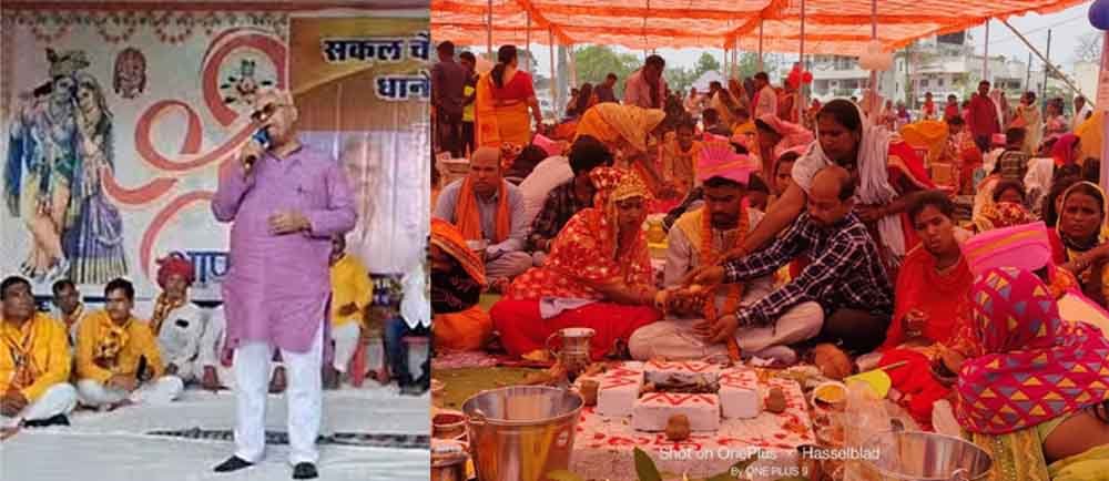 राजस्थान-शाहपुरा में सामूहिक विवाह सम्मेलन में पहुंचे मंत्री मदन दिलावर, नवविवाहितों को दिया आशीर्वाद 1 Rajasthan 08 1 9 राजस्थान-शाहपुरा में सामूहिक विवाह सम्मेलन में पहुंचे मंत्री मदन दिलावर, नवविवाहितों को दिया आशीर्वाद