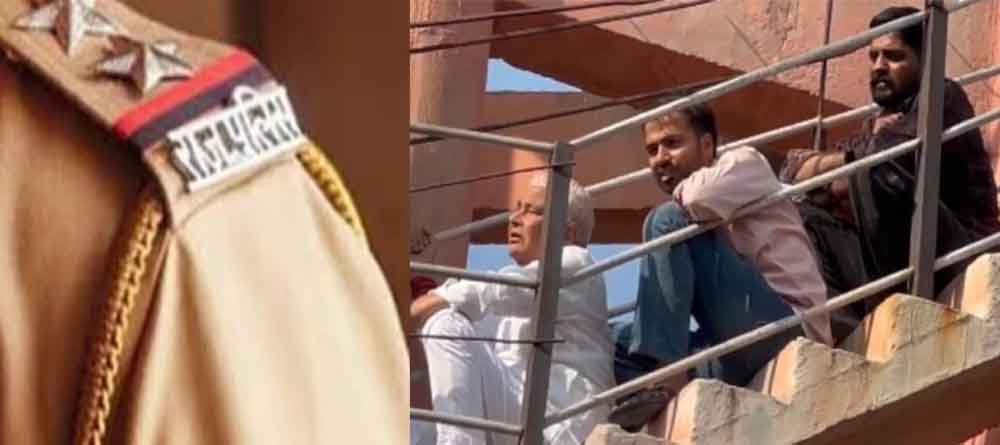 राजस्थान-जयपुर में युवा दे रहे एसआई भर्ती परीक्षा रद्द कराने धरना, पानी की टंकी पर चढ़कर मनाने पहुंचे किरोड़ी मीणा 1 Rajasthan 09 1 8 राजस्थान-जयपुर में युवा दे रहे एसआई भर्ती परीक्षा रद्द कराने धरना, पानी की टंकी पर चढ़कर मनाने पहुंचे किरोड़ी मीणा