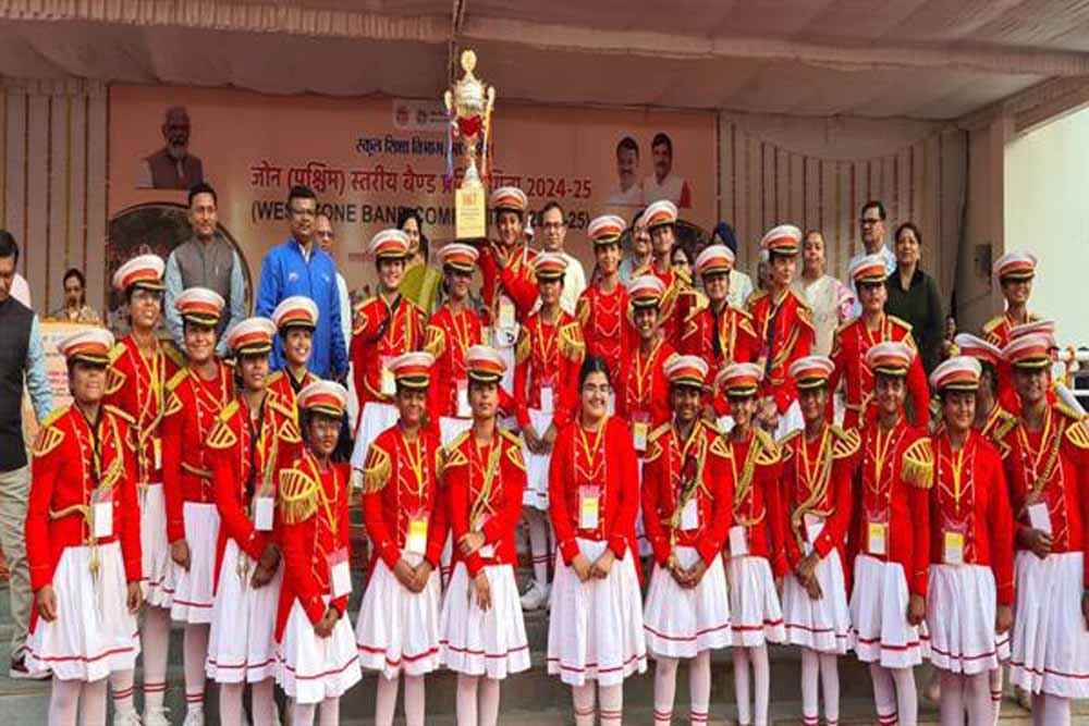 वेस्ट जोन इंटर स्कूल बैंड प्रतियोगिता, बालिका वर्ग में मध्यप्रदेश और महाराष्ट्र बने विजेता 1 TN5 Bhopal251124064707 वेस्ट जोन इंटर स्कूल बैंड प्रतियोगिता, बालिका वर्ग में मध्यप्रदेश और महाराष्ट्र बने विजेता
