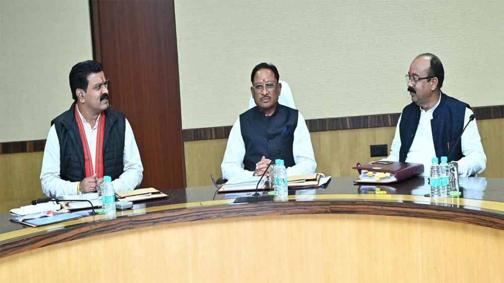 मुख्यमंत्री विष्णु देव साय की अध्यक्षता में हुई कैबिनेट बैठक, राजनीतिक प्रकरणों के 54 मामले होंगे निरस्त 1 shay 2 मुख्यमंत्री विष्णु देव साय की अध्यक्षता में हुई कैबिनेट बैठक, राजनीतिक प्रकरणों के 54 मामले होंगे निरस्त