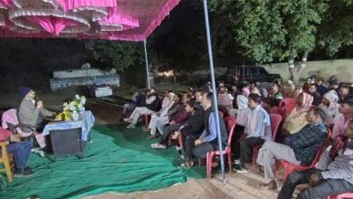 1 10 पुलिस अधीक्षक द्वारा रात्रि में चौकी देरी का किया औचक निरीक्षण