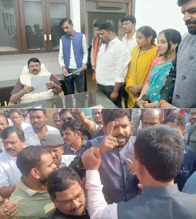 भाजपा मंडल अध्यक्ष चुनाव में हंगामा,विधायक मोतीलाल साहू का हुआ विरोध 1 1 862 भाजपा मंडल अध्यक्ष चुनाव में हंगामा,विधायक मोतीलाल साहू का हुआ विरोध