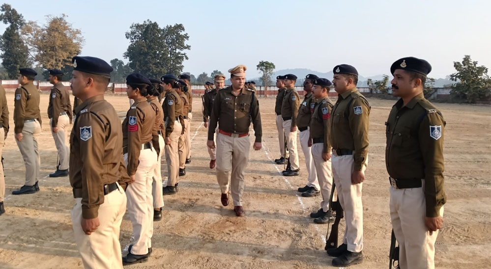 रक्षित केंद्र अनूपपुर में जनरल परेड का हुआ आयोजन 1 10A 95 रक्षित केंद्र अनूपपुर में जनरल परेड का हुआ आयोजन
