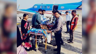 11A 67 पीएमएयर एम्बुलेंस से श्रीमती गुप्ता को समय पर हायर सेंटर रेफर कर बचाई गई जान