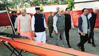 16A 10 मंत्री सारंग ने कोसमघाट में वाटर स्‍पोर्ट के लिए किया स्‍थल निरीक्षण