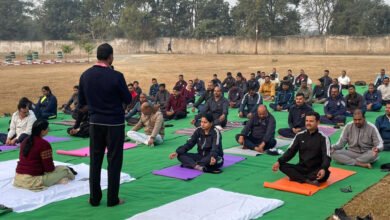 21A 73 रक्षित केंद्र अनूपपुर में अंतर्राष्ट्रीय ध्यान दिवस के अवसर पर ध्यान शिविर का हुआ आयोजन