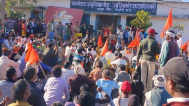 31A 53 सैकड़ों ट्रैक्टर के साथ हजारों अन्नदाता उतरे सड़कों में,अपनी मूलभूत मांगों को लेकर दी चेतावनी