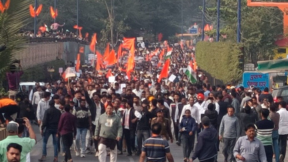 4A 44 बांग्लादेश में हिंदुओं पर हो रहे जुल्मों के विरोध में इंदौर, भोपाल, जबलपुर सहित प्रदेश के सभी शहरों में निकाली जा रही आक्रोश रैली