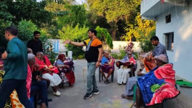 5A 9 रेत कंपनी अनूपपुर ने बांटे दीन दुखियों को कंबल