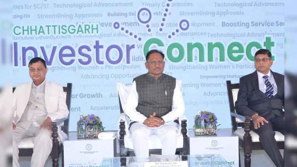 छत्तीसगढ़-इंनवेस्टर्स कनेक्ट मीट में मिले 15 हजार करोड़ के निवेश प्रस्ताव, CM विष्णुदेव साय ने निवेशकों से की चर्चा 1 Cg 03 1 8 छत्तीसगढ़-इंनवेस्टर्स कनेक्ट मीट में मिले 15 हजार करोड़ के निवेश प्रस्ताव, CM विष्णुदेव साय ने निवेशकों से की चर्चा