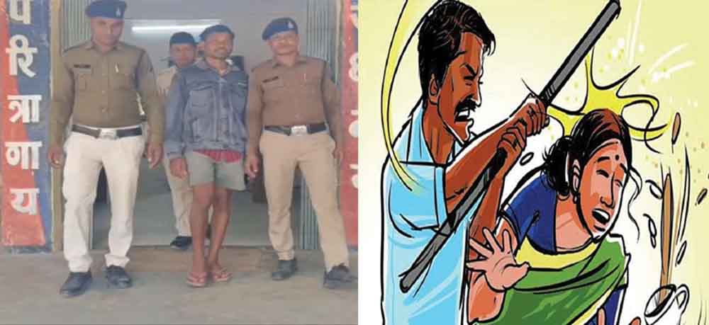 छत्तीसगढ़-सूरजपुर में बेरहम पति ने रॉड से किया हमला, अस्पताल ले जाने आए बेटे को धमकाया 1 Cg 09 1 10 छत्तीसगढ़-सूरजपुर में बेरहम पति ने रॉड से किया हमला, अस्पताल ले जाने आए बेटे को धमकाया