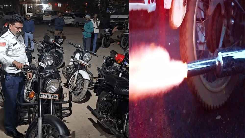 छत्तीसगढ़-जगदलपुर में मॉडिफाई साइलेंसर वाली 18 बुलेट पकड़ीं, रात में चेकिंग से मचा हड़कंप 1 Chhattisgarh 04 1 1 छत्तीसगढ़-जगदलपुर में मॉडिफाई साइलेंसर वाली 18 बुलेट पकड़ीं, रात में चेकिंग से मचा हड़कंप