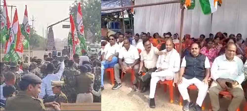 छत्तीसगढ़-धमतरी में कांग्रेस नेताओं ने दिया कलेक्ट्रेट में धरना, भाजपा सरकार पर वादाखिलाफी की आरोप 1 Chhattisgarh 04 1 10 छत्तीसगढ़-धमतरी में कांग्रेस नेताओं ने दिया कलेक्ट्रेट में धरना, भाजपा सरकार पर वादाखिलाफी की आरोप