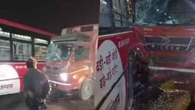 Rajasthan 05 1 16 राजस्थान-जयपुर में अजमेर हाइवे पर लो फ्लोर बस को ट्रक ने मारी टक्कर, 10 लोग घायल