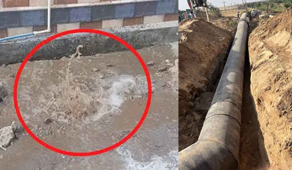 राजस्थान-दौसा में नई पाइप लाइन बिछाने के बाद जगह-जगह लीकेज, उखड़ती सड़कों और कीचड से जनता परेशान 1 Rajasthan 08 1 13 राजस्थान-दौसा में नई पाइप लाइन बिछाने के बाद जगह-जगह लीकेज, उखड़ती सड़कों और कीचड से जनता परेशान