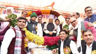 Rajasthan 10 1 14 राजस्थान-अलवर में भारत रत्न चौधरी चरण सिंह की मूर्ति का अनावरण, 'चौधरी के मार्ग का अनुसरण करना ही सच्ची श्रृद्धांजलि: केंद्रीय वन मंत्री'