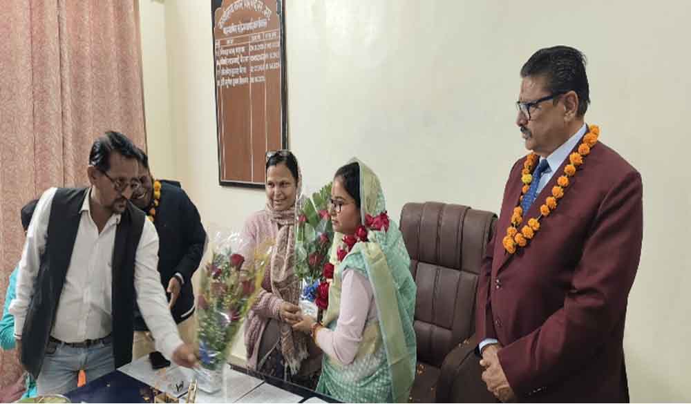 राजस्थान-सवाई माधोपुर की नगर परिषद में नए कार्यवाहक सभापति की नियुक्ति, मेघा वर्मा ने किया पदभार ग्रहण 1 Rajasthan 10 1 9 राजस्थान-सवाई माधोपुर की नगर परिषद में नए कार्यवाहक सभापति की नियुक्ति, मेघा वर्मा ने किया पदभार ग्रहण