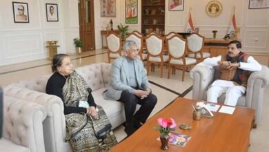 cm mo3 मुख्यमंत्री डॉ. यादव से अटॉर्नी जनरल ऑफ इंडिया श्री आर. वेंकटरमानी ने की भेंट