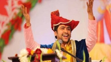 pandit dhirendra shastri करैरा में बना 5 लाख स्क्वायर फीट का विशाल पंडाल, शुरु हुई पंडित धीरेन्द्र शास्त्री की कथा